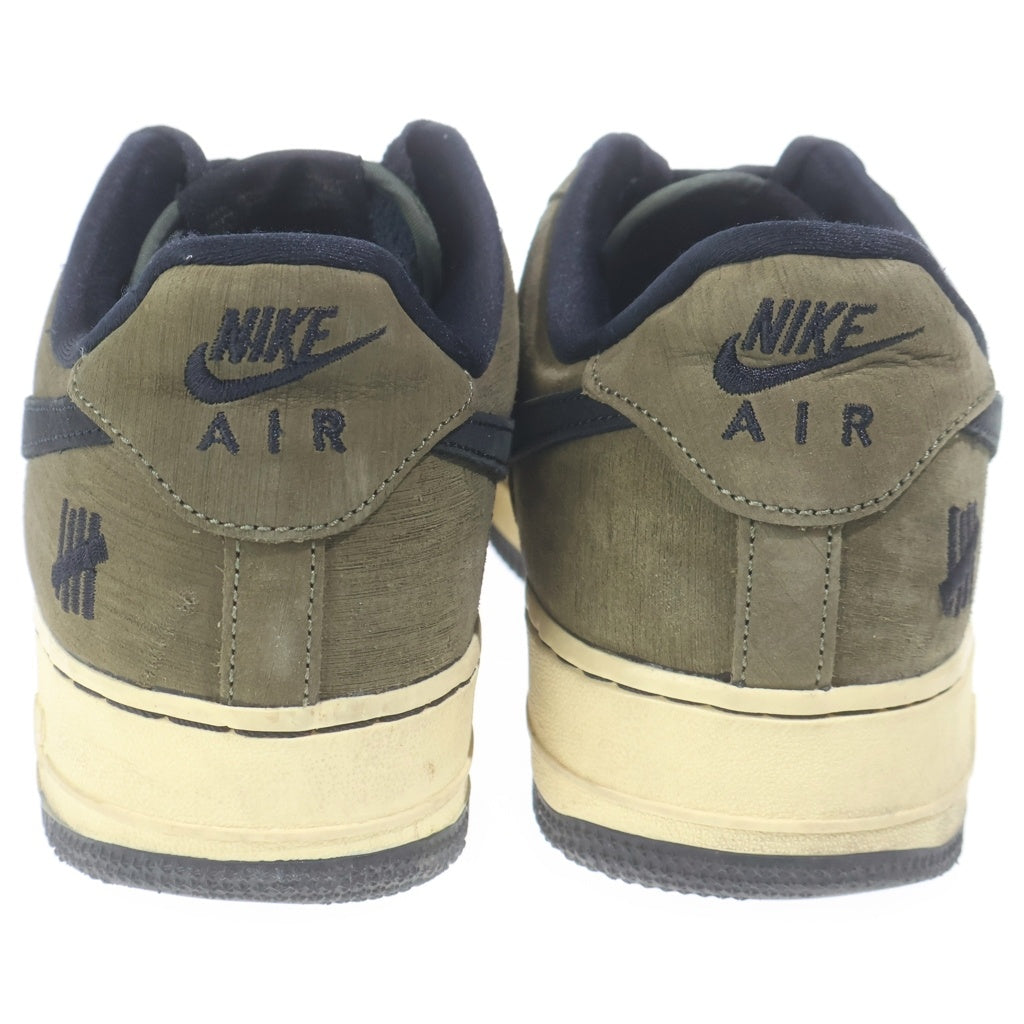 NIKE(ナイキ) ×UNDEFEATED AIR FORCE 1 LOW SP アンディフィーテッド エアフォース1 ローカットスニーカー カーキ US10.5/28.5cm DH3064-300