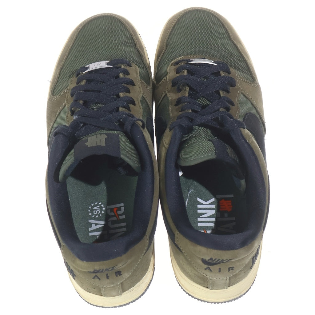 NIKE(ナイキ) ×UNDEFEATED AIR FORCE 1 LOW SP アンディフィーテッド エアフォース1 ローカットスニーカー カーキ US10.5/28.5cm DH3064-300