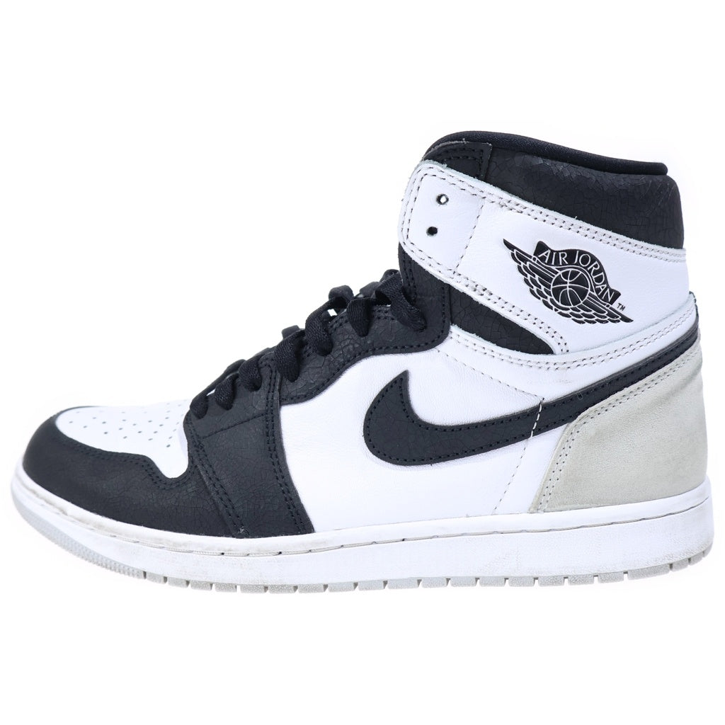 NIKE(ナイキ) AIR JORDAN 1 HIGH OG Bleached Coral エアジョーダン 1 ブリーチド コーラル ハイカットスニーカー グレー US10.5/28.5cm 555088-108