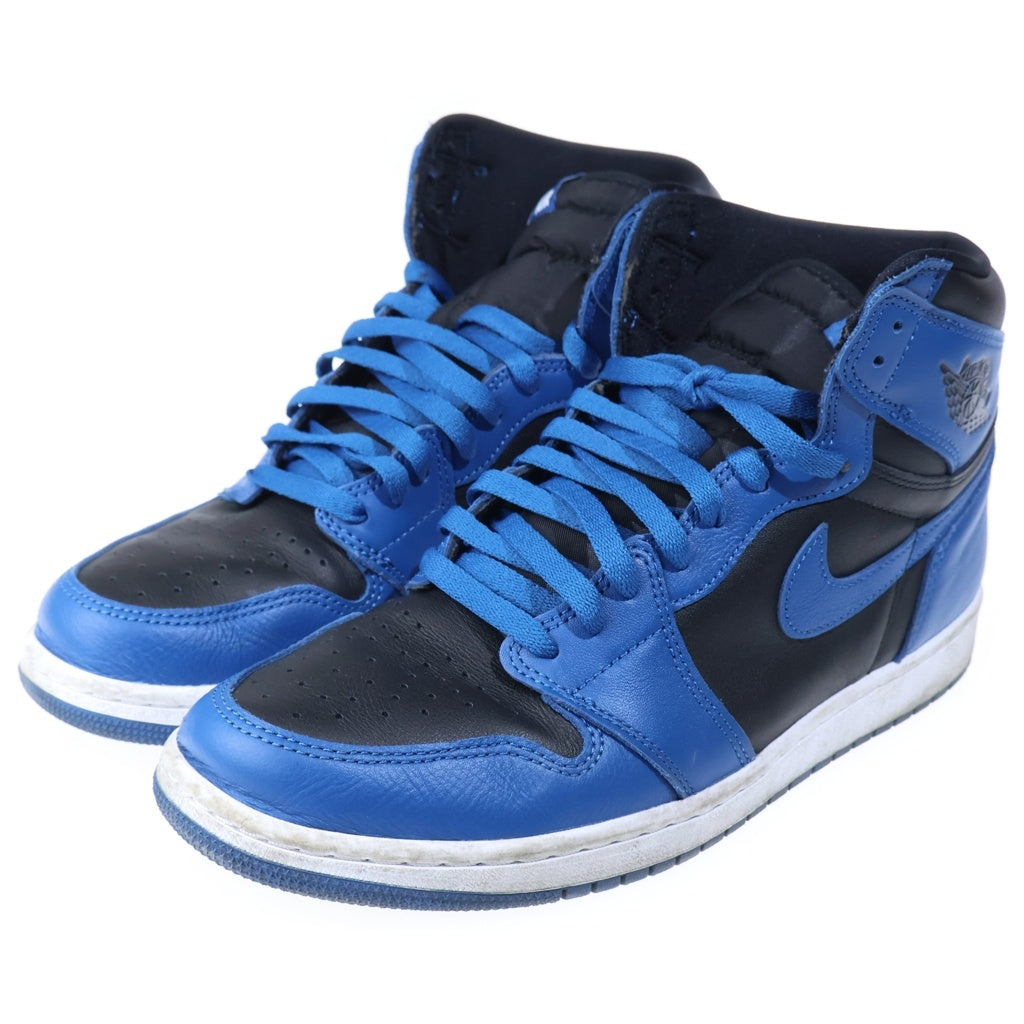 NIKE(ナイキ) AIR JORDAN 1 RETRO HIGH OG DARK MARINA BLUE エアジョーダン1 レトロ ダークマリーナブルー ハイカットスニーカー ブラック/ブルー US10.5/28.5cm 555088-404