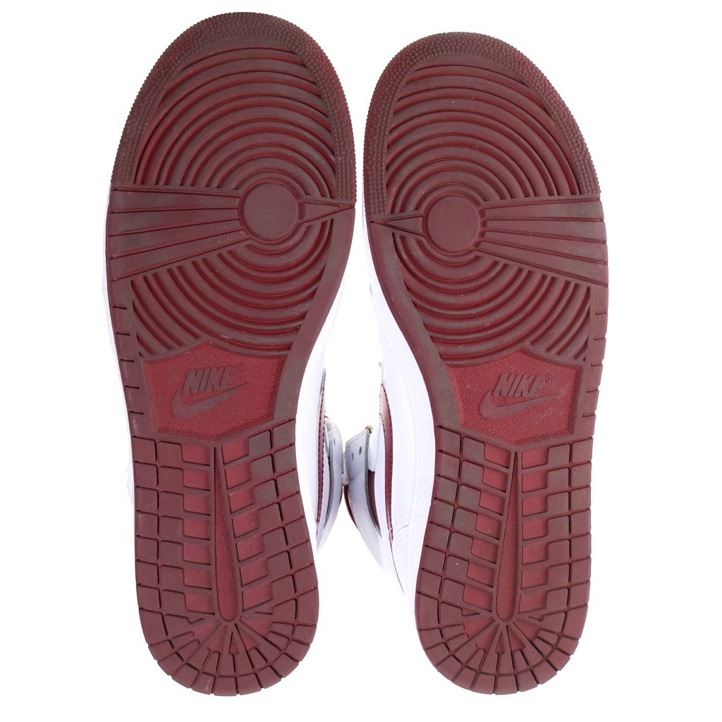NIKE(ナイキ) AIR JORDAN 1 HIGH 85 METALLIC BURGUNDY エアジョーダン1 85 ハイカットスニーカー メタリックバーガンディ ホワイト/レッド US10.5/28.5cm BQ4422-161