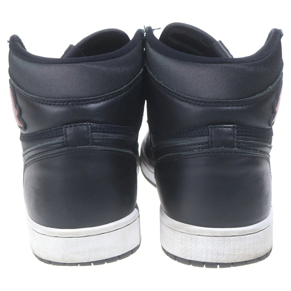 NIKE(ナイキ) AIR JORDAN 1 RETRO HIGH OG BLACK GYM RED エアジョーダン1 レトロ ハイカットスニーカー ブラック US10.5/28.5cm 555088-060