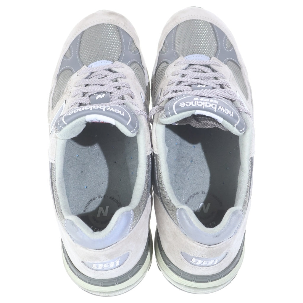 New Balance(ニューバランス) M991GL スエード ローカットスニーカー グレー US10.5/28.5cm