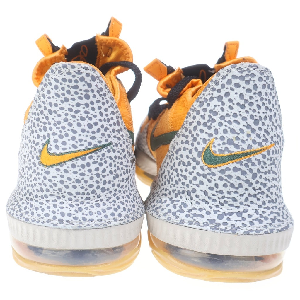 NIKE(ナイキ) ×atmos LEBRON 16 LOW SAFARI アトモス レブロン16 サファリ ローカットスニーカー オレンジ US10.5/28.5cm CD9471-800