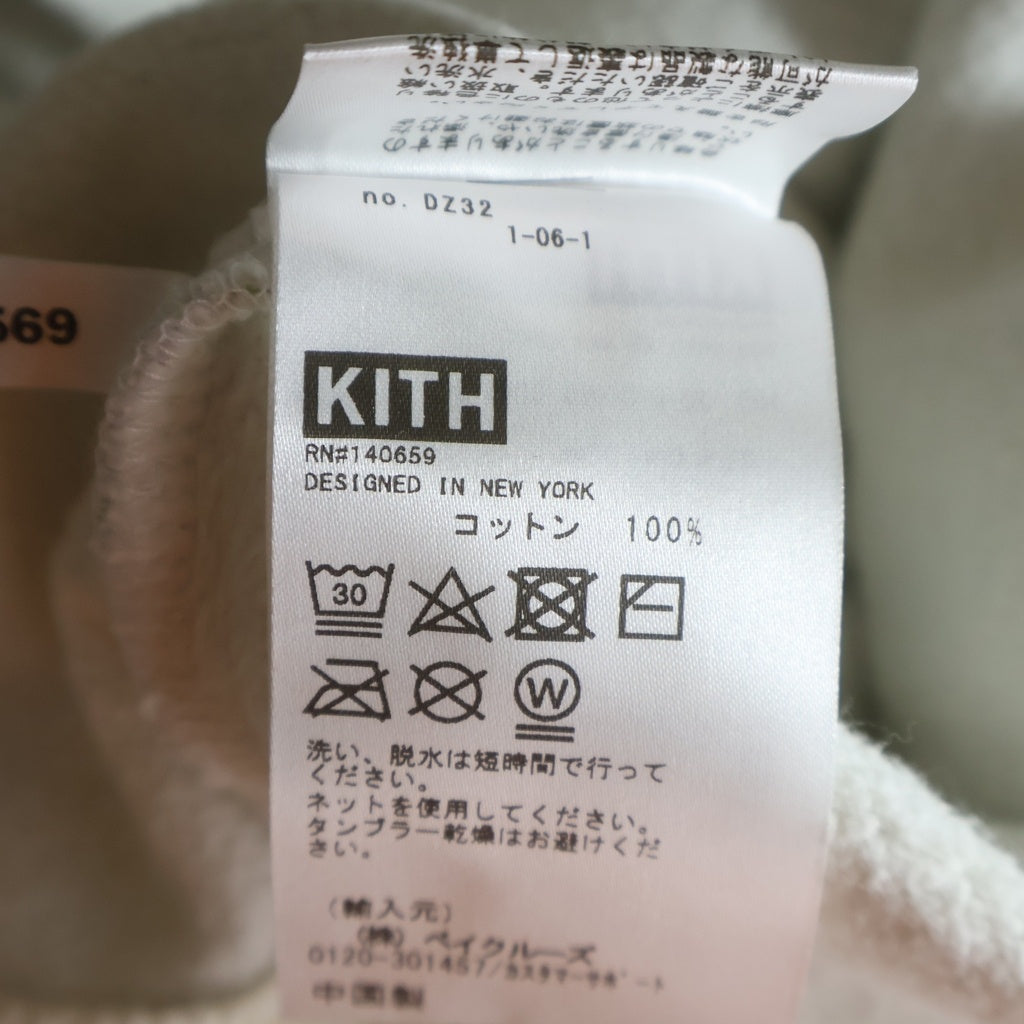 KITH(キス) Peony Print Hoodie ピオニープリント ロゴ刺繍 フラワー 総柄 スウェット プルオーバーパーカー マルチ KH2569