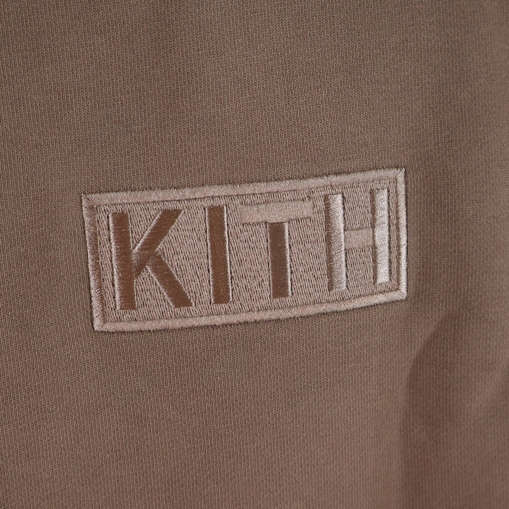 KITH(キス) 20AW Williams III Hoodie ウィリアムズ ボックスロゴ刺繍