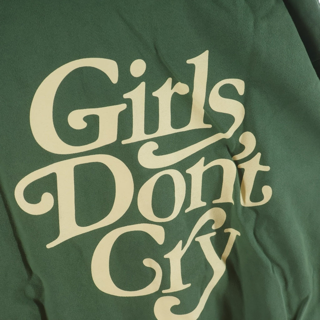 Girls Don't Cry(ガールズドントクライ) Logo Hoodie ロゴプリント