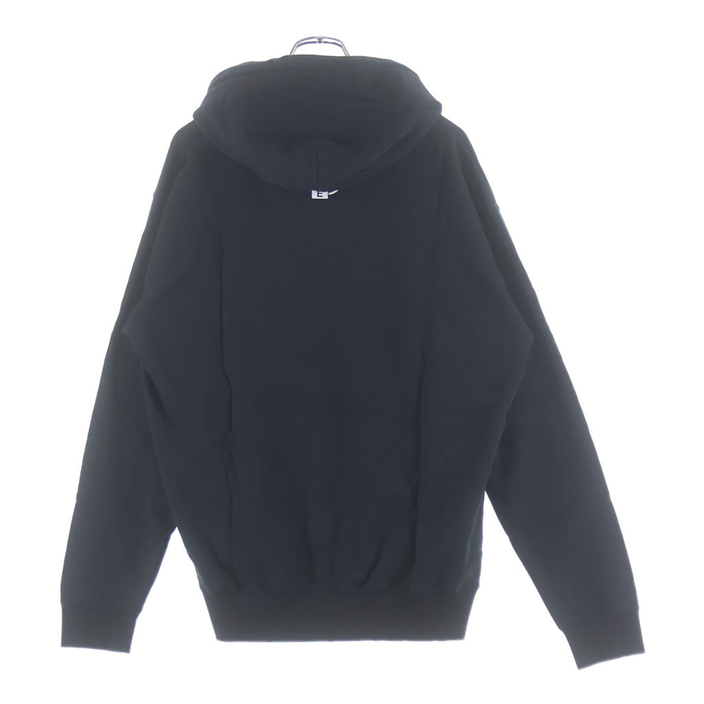 THE CONVENI(ザコンビニ) ×FACETASM FACE/MENT HOODIE ファセッタズム ロゴプリント スウェット プルオーバーパーカー ブラック PPM-39050-C