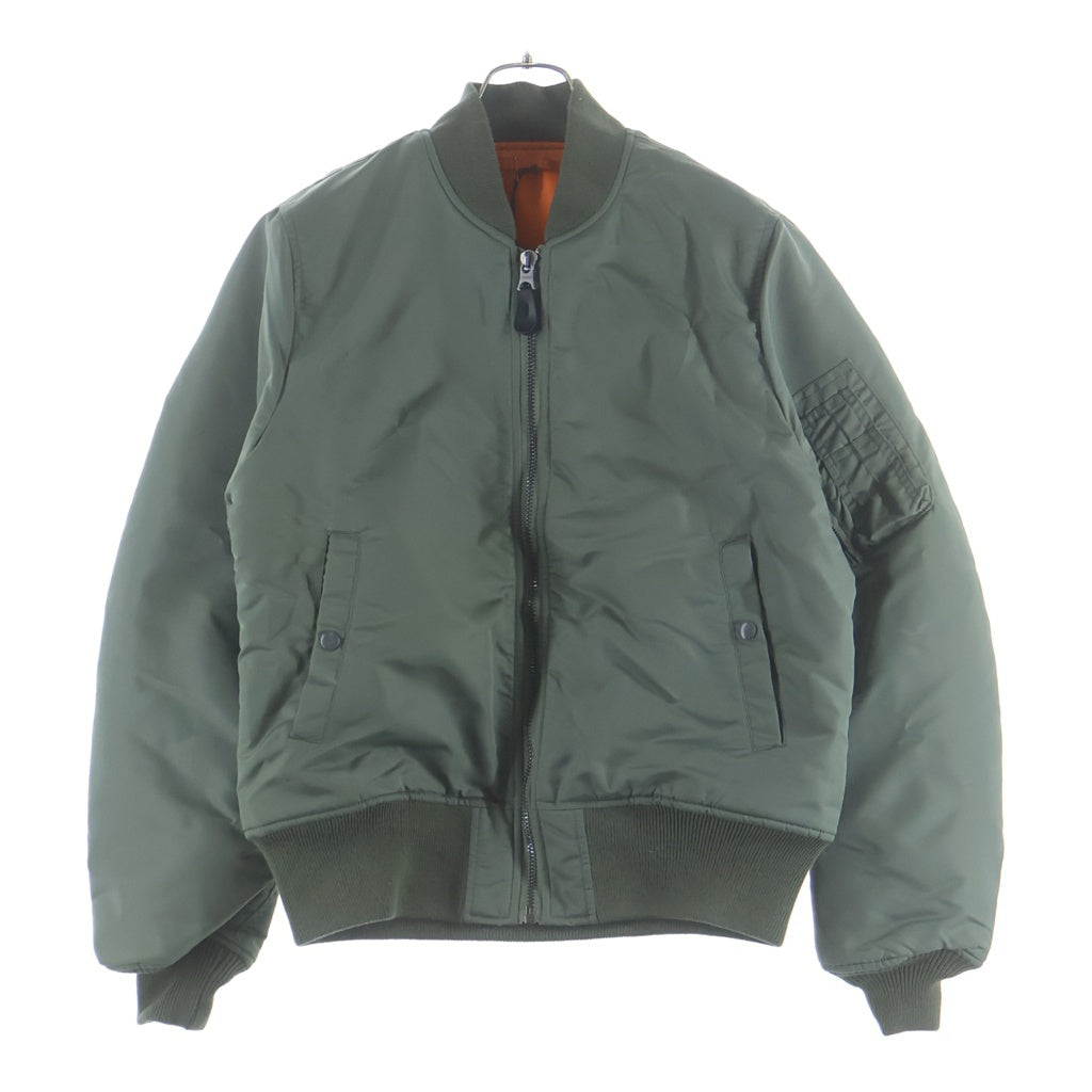 WIND AND SEA(ウィンダンシー) 19AW WDS REVERSIBLE MA-1 ロゴ リバーシブル MA-1 フライトジャケット カーキ/オレンジ WDS-19A-JK-07