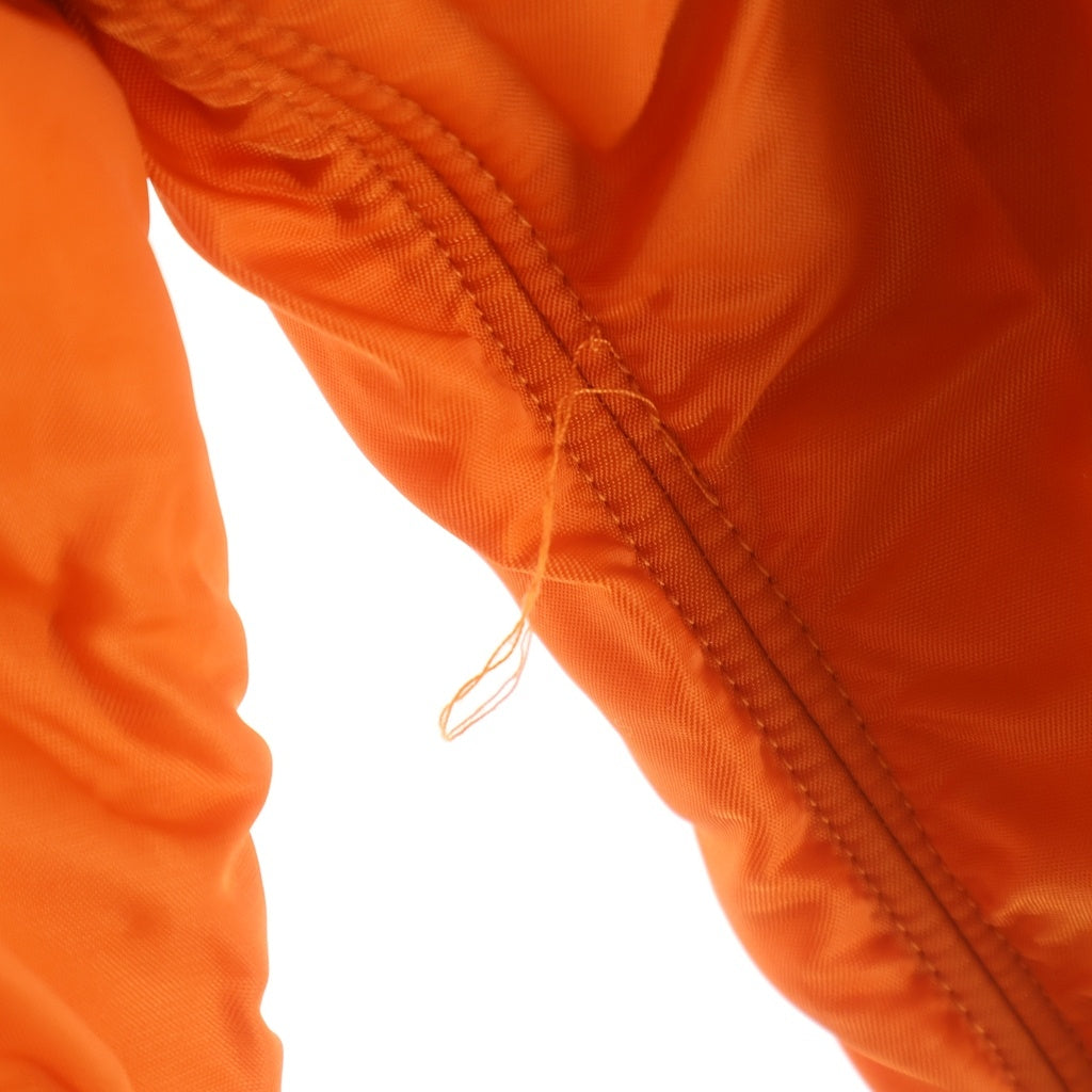 WIND AND SEA(ウィンダンシー) 19AW WDS REVERSIBLE MA-1 ロゴ リバーシブル MA-1 フライトジャケット カーキ/オレンジ WDS-19A-JK-07