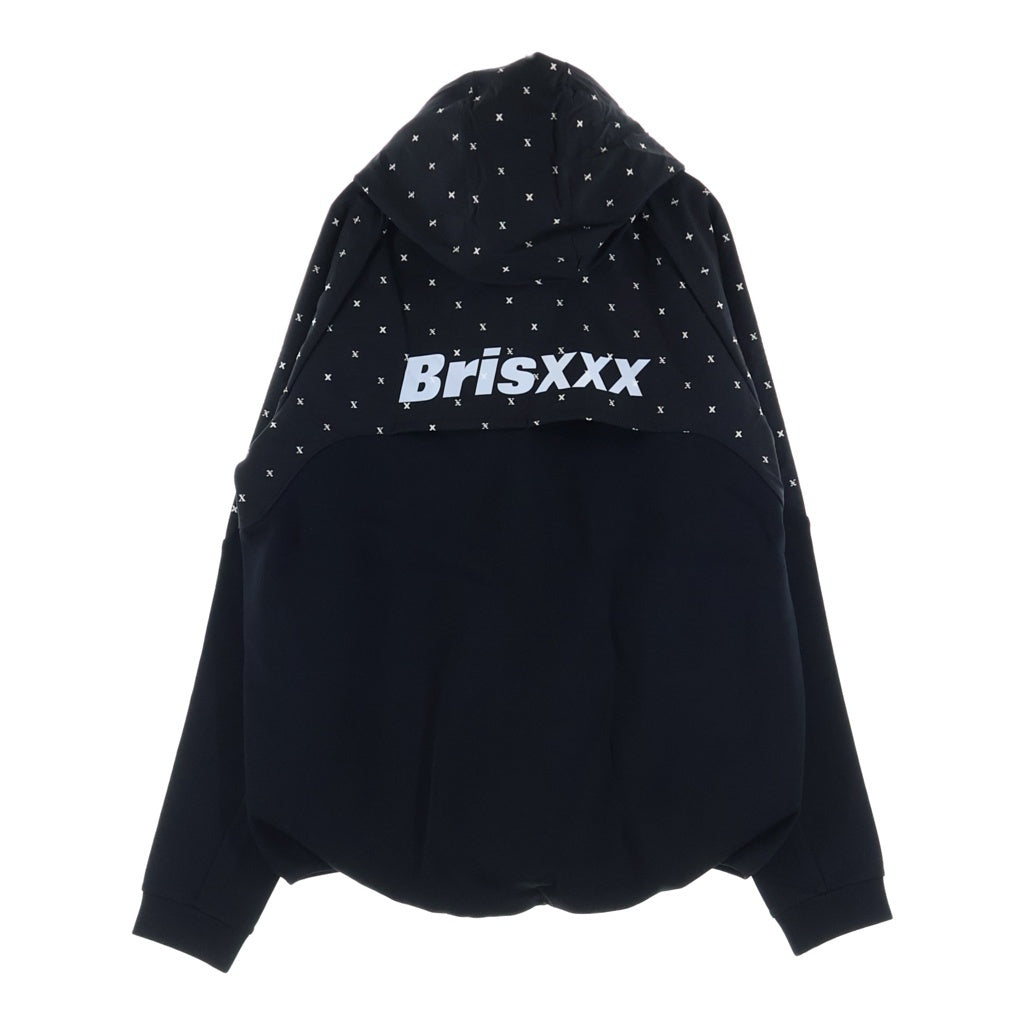 F.C.R.B.(エフシーアールビー) 21SS ×GOD SELECTION XXX TRAINING VENTILATION HOODIE トレーニング ベンチレーション ジップパーカー ブラック FCRB-210116