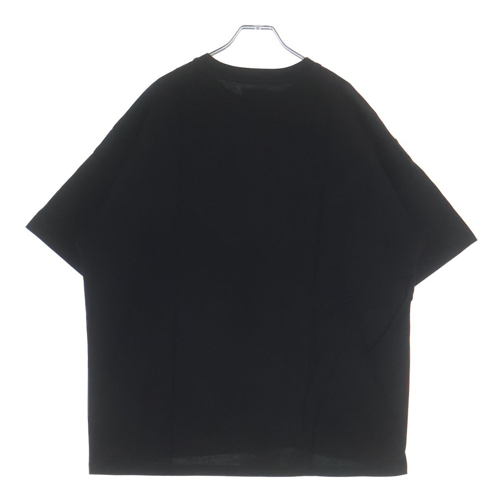 WIND AND SEA(ウィンダンシー) Palmtree Pocket S/S Tee パームツリー ロゴ刺繍 ポケット付き クルーネック 半袖Tシャツ ブラック WDS-O-PLM-24-Q4-CS-02