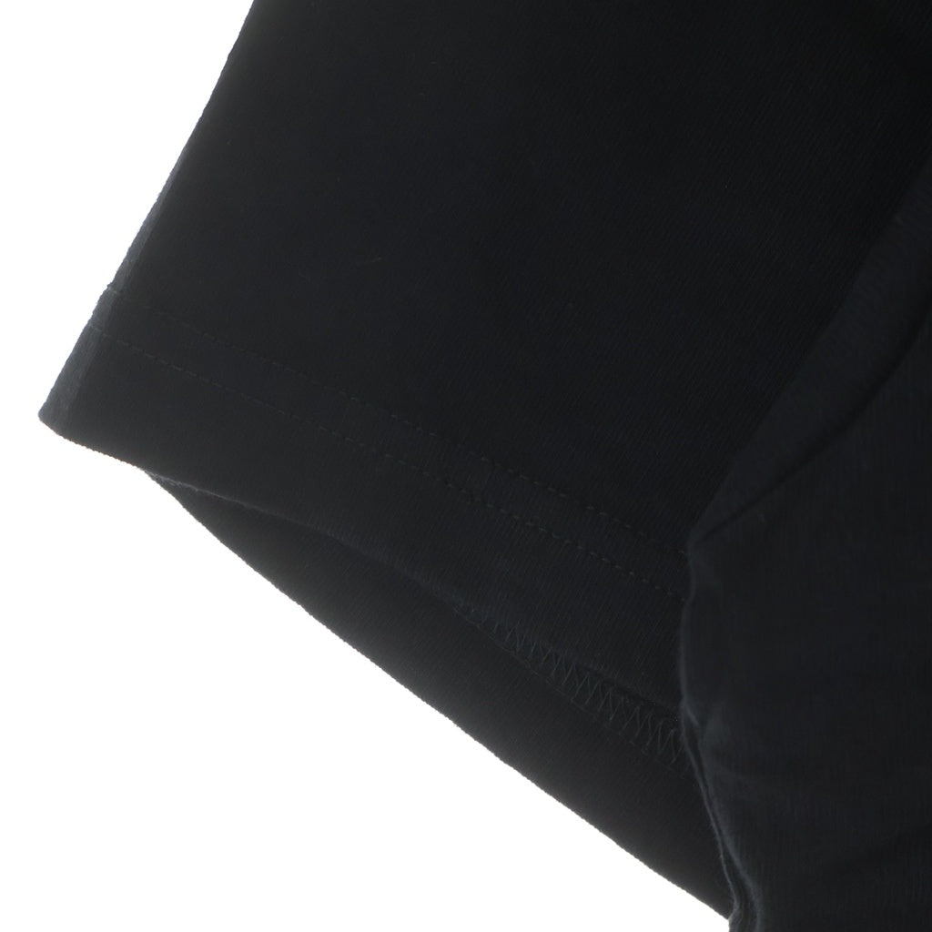 SEQUEL(シークエル) 22AW ロゴプリント クルーネック 半袖Tシャツ カットソー ブラック SQ-22AW-ST-12