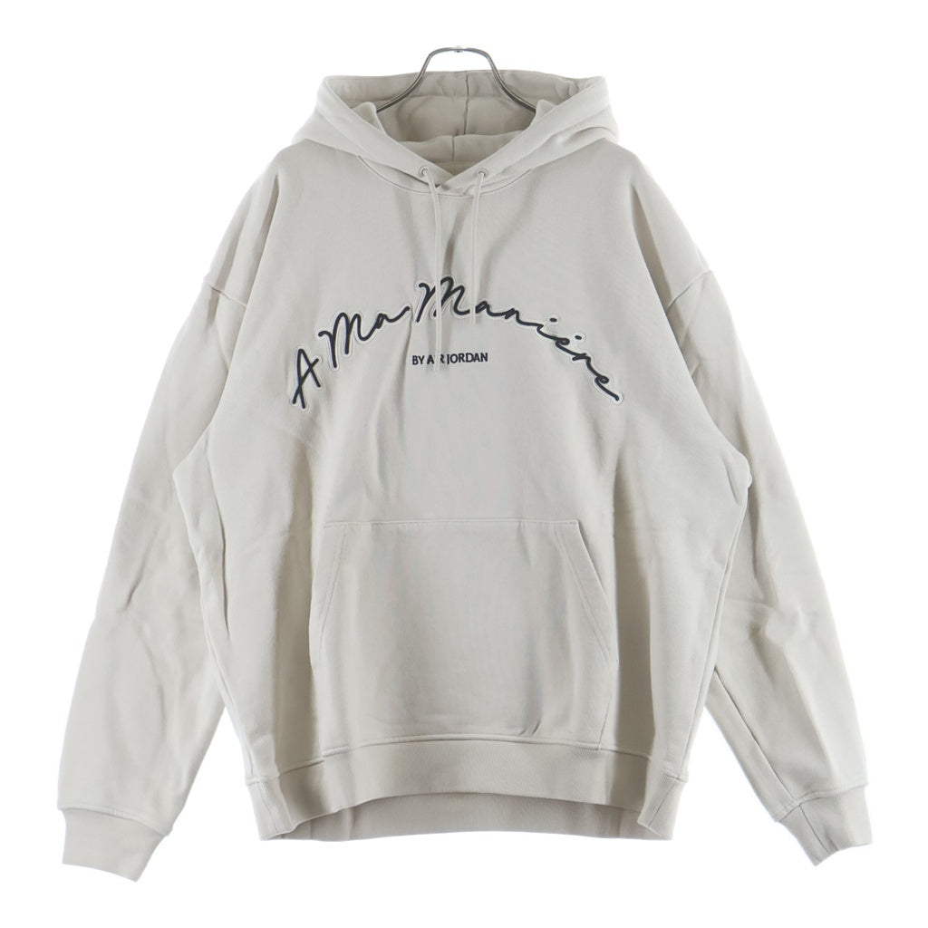 NIKE(ナイキ) ×A MA MANIERE M J AMM HOODIE アママニエール ロゴ刺繍 スウェットプルオーバーパーカー アイボリー FQ8956-104