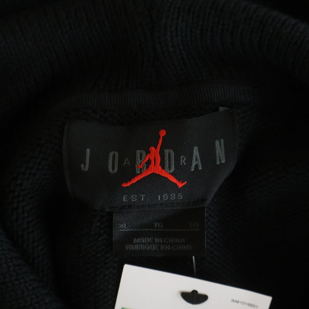 JORDAN BRAND(ジョーダンブランド) ×A MA MANIERE M J AMM HOODIE SWEATER アママニエール ロゴ刺繍 ウール ニット プルオーバーパーカー ブラック FN0611-010