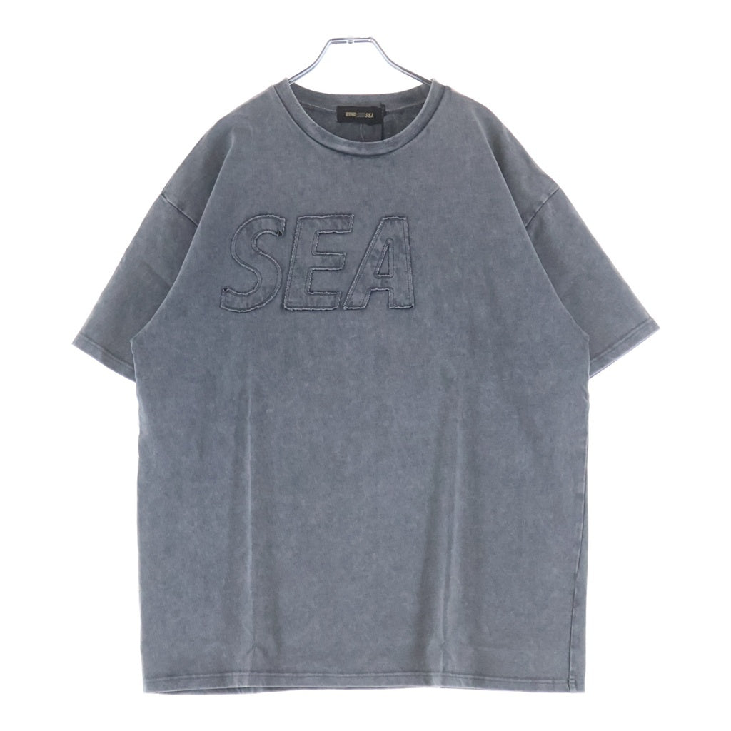 WIND AND SEA(ウィンダンシー) 24SS SEA HIGH SULFER S/S TEE ロゴ ハイサルファー 半袖Tシャツ カットソー グレー WDS-O-SIG-24-Q4-CS-02