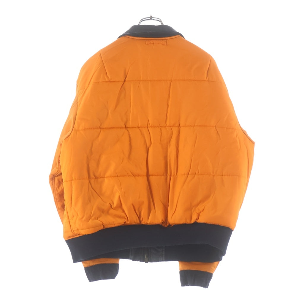 SUPREME(シュプリーム) 23SS Denim Sleeve MA-1 デニムスリーブ ジップアップ フライトジャケット ブルゾン ブラック