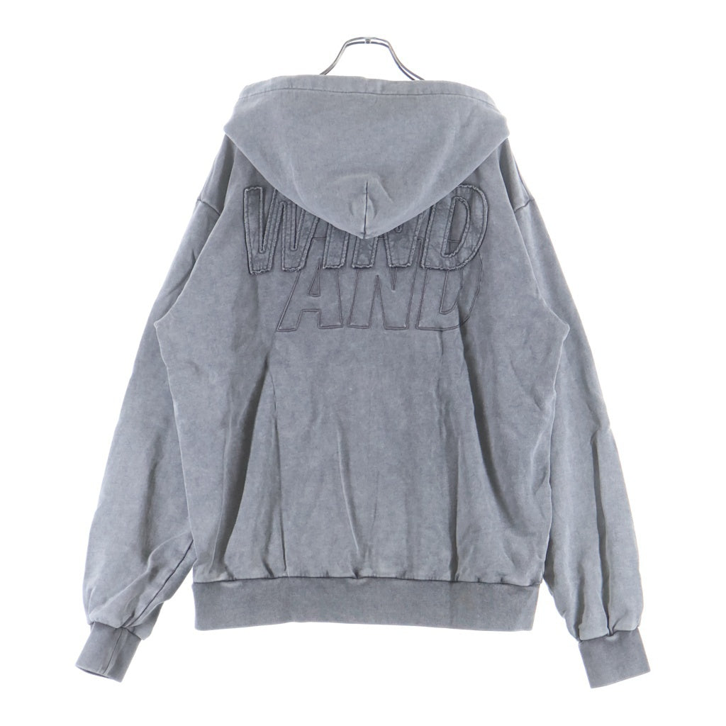 WIND AND SEA(ウィンダンシー) 24SS SEA HIGH SULFER ZIP-UP SWEATSHIRT シーハイサルファー ジップアップ スウェット パーカー グレー WDS-O-SIG-24-Q4-CS-01