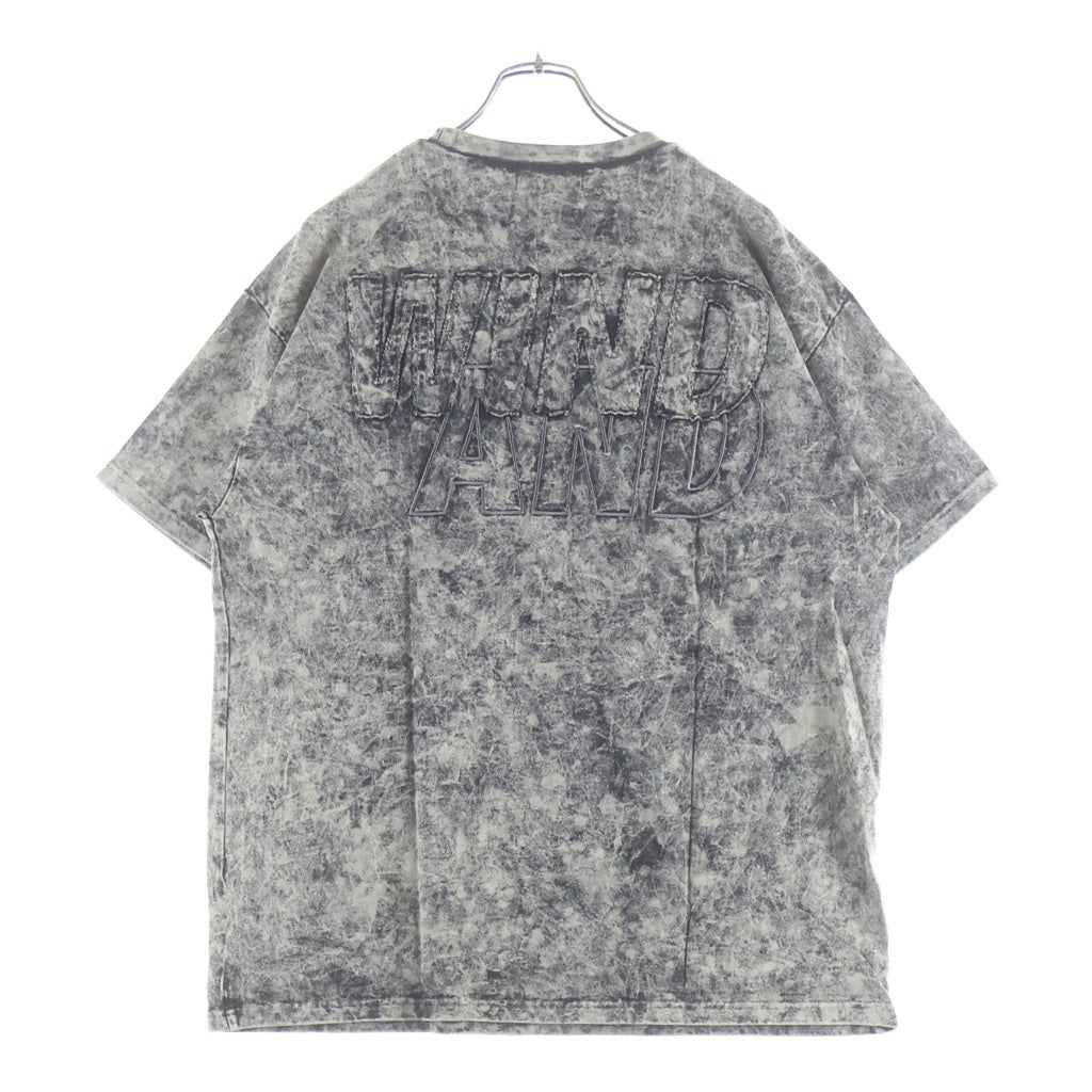WIND AND SEA(ウィンダンシー) 24SS SEA HIGH SULFER S/S TEE ロゴ ハイサルファー 半袖Tシャツ カットソー ブラック WDS-O-SIG-24-Q4-CS-02