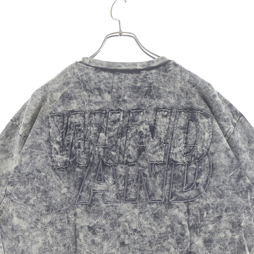 WIND AND SEA(ウィンダンシー) 24SS SEA HIGH SULFER S/S TEE ロゴ ハイサルファー 半袖Tシャツ カットソー ブラック WDS-O-SIG-24-Q4-CS-02