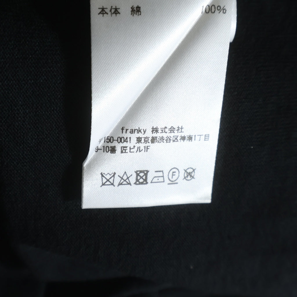 WIND AND SEA(ウィンダンシー) ×NBA CHAMPIONS TEE エヌビーエー チャンピオン ロゴプリント クルーネック 半袖Tシャツ カットソー ブラック WDS-C-PNB7-24-Q4-07