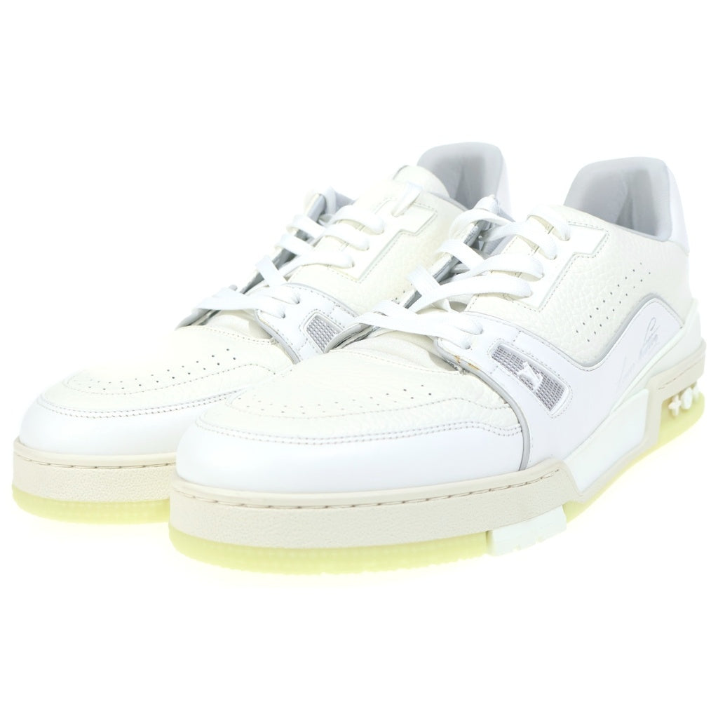 LOUIS VUITTON(ルイヴィトン) LV TRAINER LV トレイナー レザー ローカットスニーカー ホワイト
