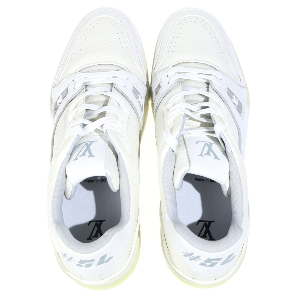 LOUIS VUITTON(ルイヴィトン) LV TRAINER LV トレイナー レザー ローカットスニーカー ホワイト