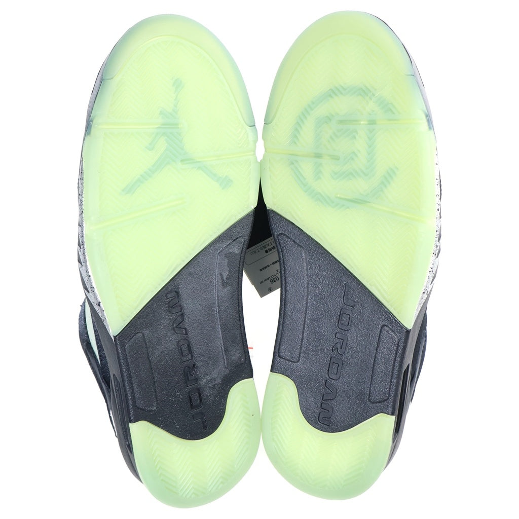 NIKE(ナイキ) ×CLOT AIR JORDAN 5 RETRO LOW SP DM4640-036 クロット エアジョーダン 5 ジェイド ローカットスニーカー ブラック US11/29cm