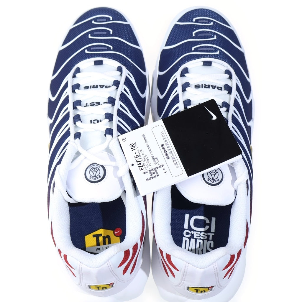 NIKE(ナイキ) AIR MAX PLUS PARIS SAINT GERMAIN エアマックスプラス パリサンジェルマン ローカットスニーカー ホワイト/ネイビー US11/29cm FZ4776-100