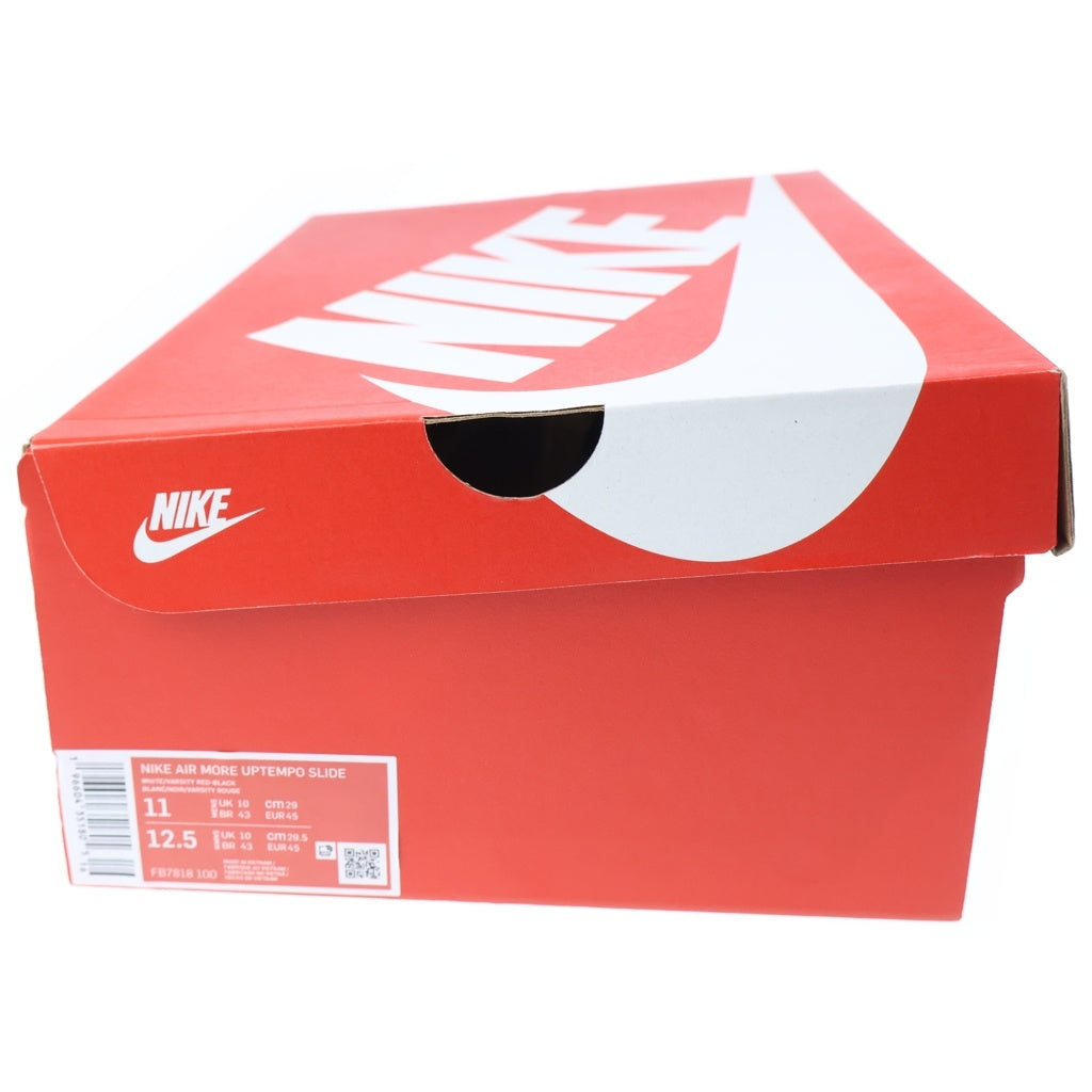 NIKE(ナイキ) AIR MORE UPTEMPO SLIDE FB7818-100 エアモアアップテンポ ラバー サンダル ホワイト US11/29cm