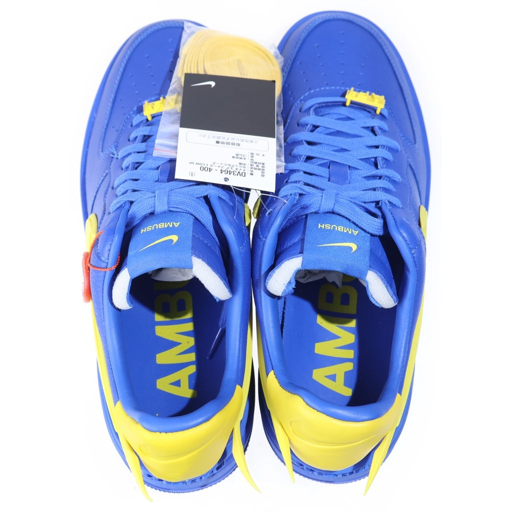NIKE(ナイキ) ×AMBUSH AIR FORCE 1 LOW SP GAME ROYAL AND VIVID SULFUR DV3464-400 アンブッシュ エアフォース1 ローカットスニーカー ブルー US11/29cm