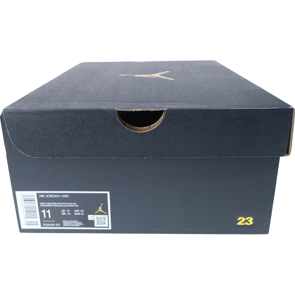 NIKE(ナイキ) AIR JORDAN 1 MID LAKERS DQ8426-517 エアジョーダン1 レイカーズ ミッドカットスニーカー パープル/イエロー US11/29cm