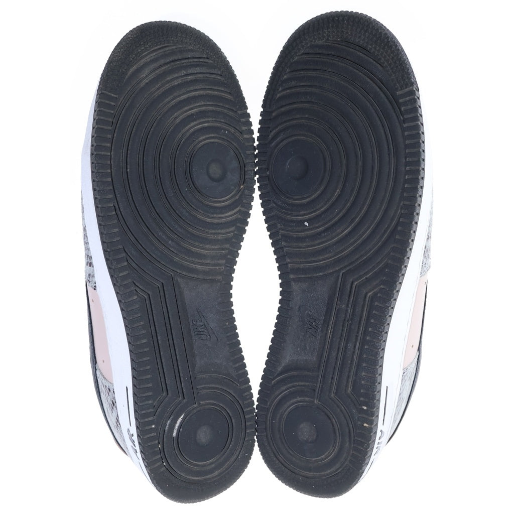 NIKE(ナイキ) BY YOU AIR FORCE1 バイユー エアフォース1 スネークスキン ローカットスニーカー グレー/ベージュ US11/29cm CT3761-991