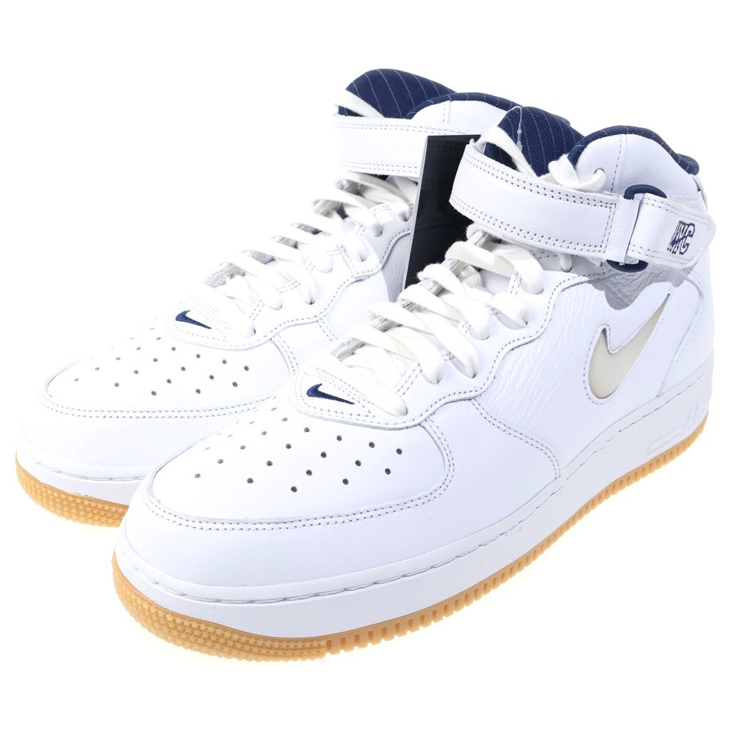NIKE(ナイキ) AIR FORCE 1 MID NYC DH5622-100 エアフォース1 ミッドカットスニーカー ホワイト US11/29cm