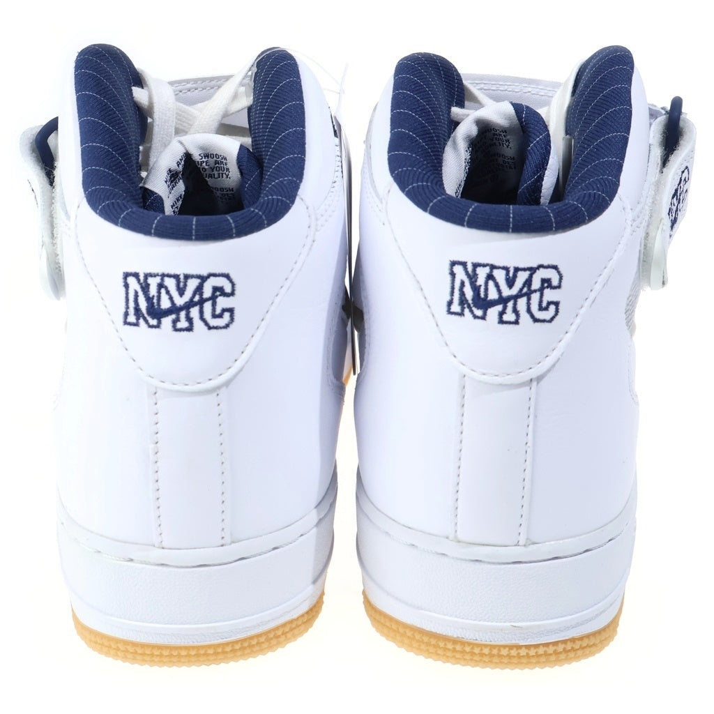 NIKE(ナイキ) AIR FORCE 1 MID NYC DH5622-100 エアフォース1 ミッドカットスニーカー ホワイト US11/29cm