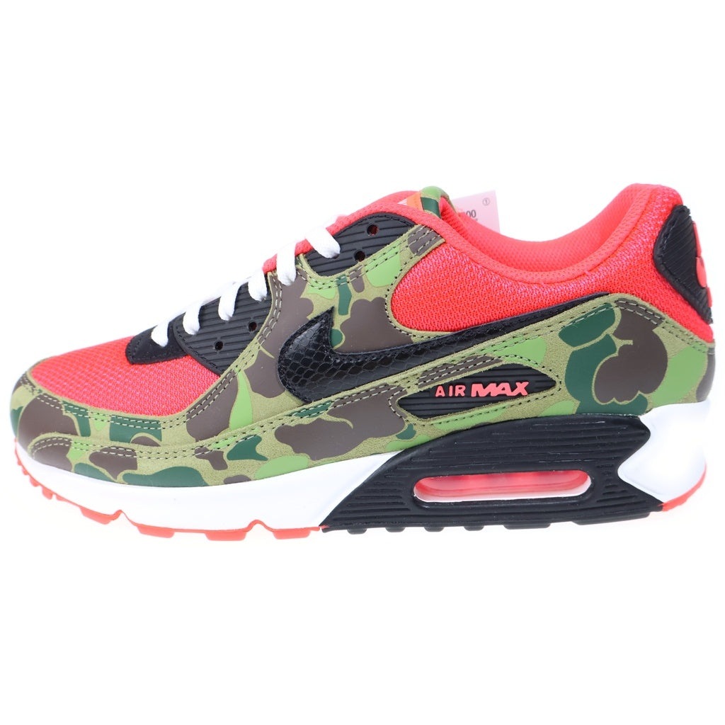 NIKE(ナイキ) AIR MAX 90 SP REVERSE DUCK CAMO 2024 CW6024-600 エアマックス リバースダックカモ ローカットスニーカー カーキ/ピンク US11/29cm