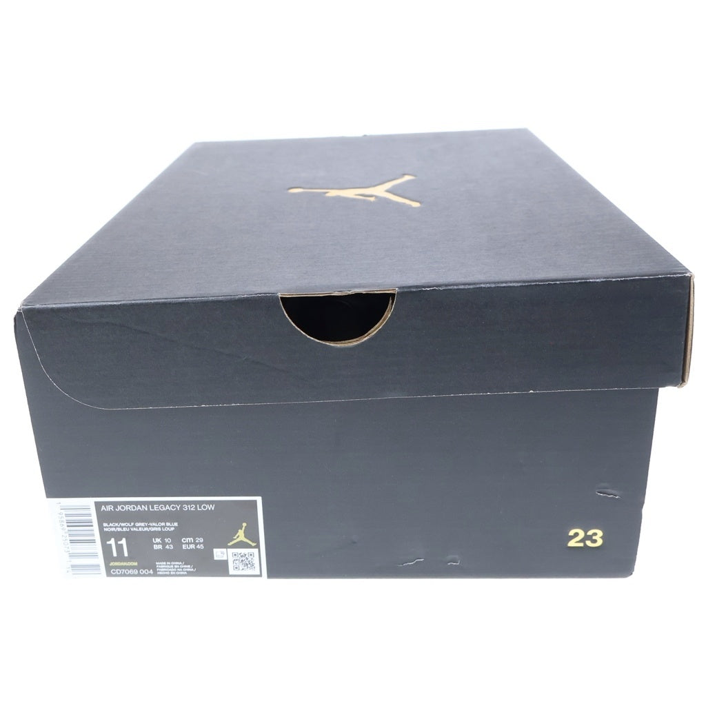 NIKE(ナイキ) AIR JORDAN LEGACY 312 LOW CD7069-004 エアジョーダン レガシー ローカットスニーカー ブラック US11/29cm