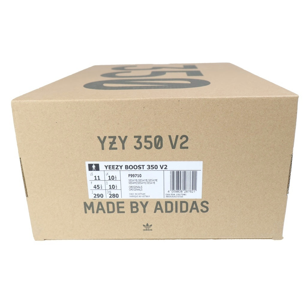 adidas(アディダス) YEEZY BOOST 350V2 SESAME イージーブースト セサミ ローカットスニーカー ホワイト US11/29cm F99710
