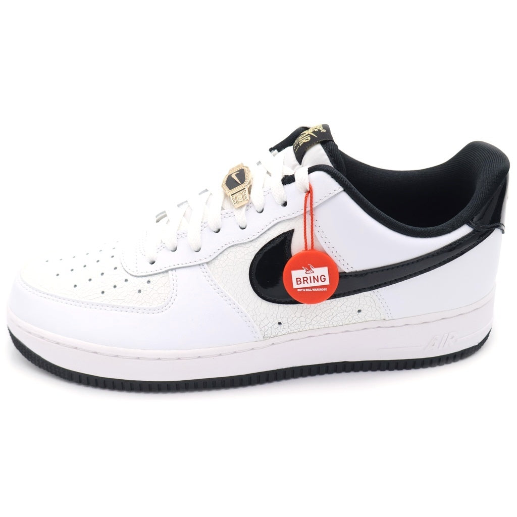 NIKE(ナイキ) AIR FORCE 1 '07 EMB WORLD CHAMP DR9866-100 エアフォース1 ワールドチャンプ ローカットスニーカー ホワイト/ブラック US11/29cm