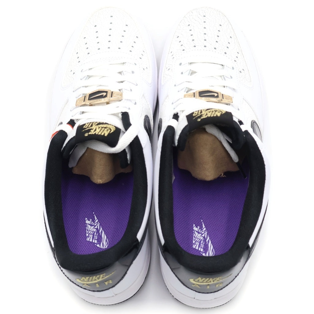NIKE(ナイキ) AIR FORCE 1 '07 EMB WORLD CHAMP DR9866-100 エアフォース1 ワールドチャンプ ローカットスニーカー ホワイト/ブラック US11/29cm
