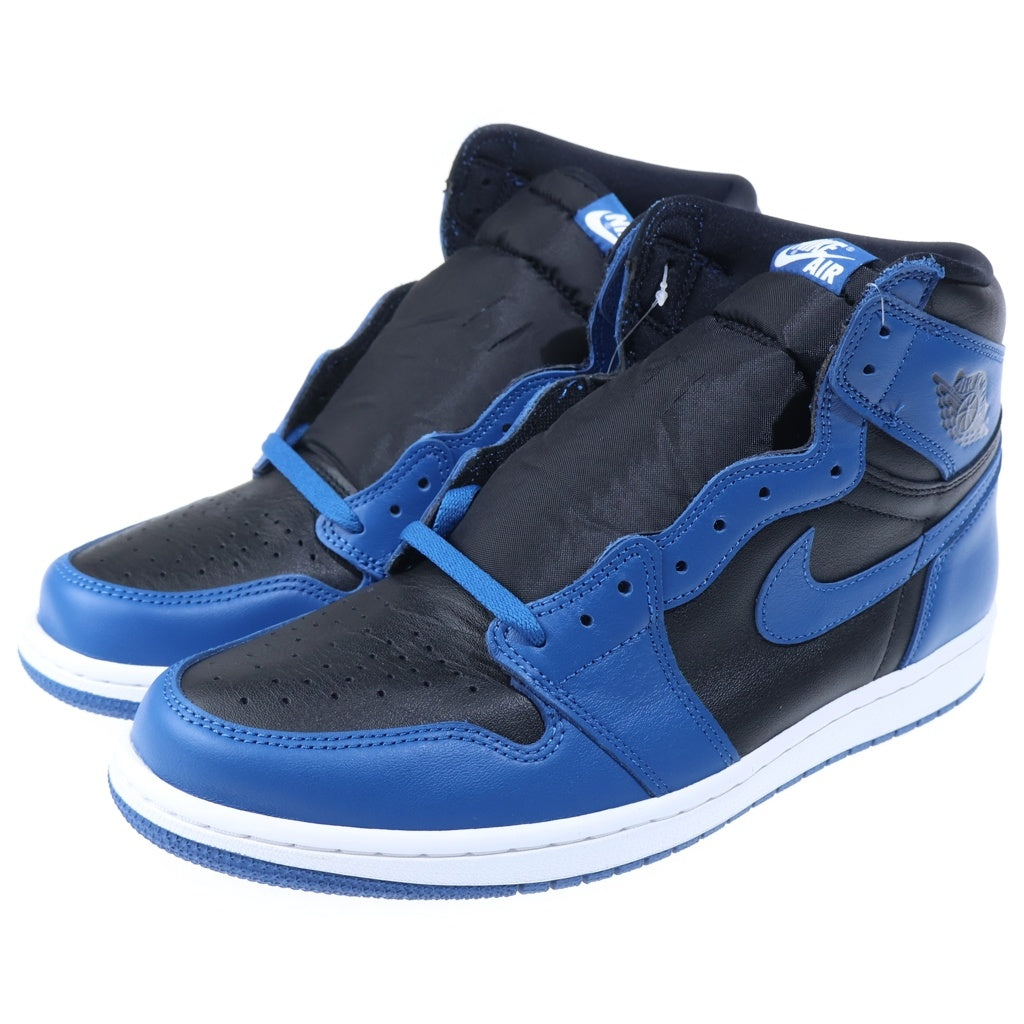 NIKE(ナイキ) AIR JORDAN1 RETRO OG DARK MARINA BLUE 555088-404 エアジョーダン1 レトロ ダークマリーナブルー ハイカットスニーカー ブラック/ブルー US11/29cm
