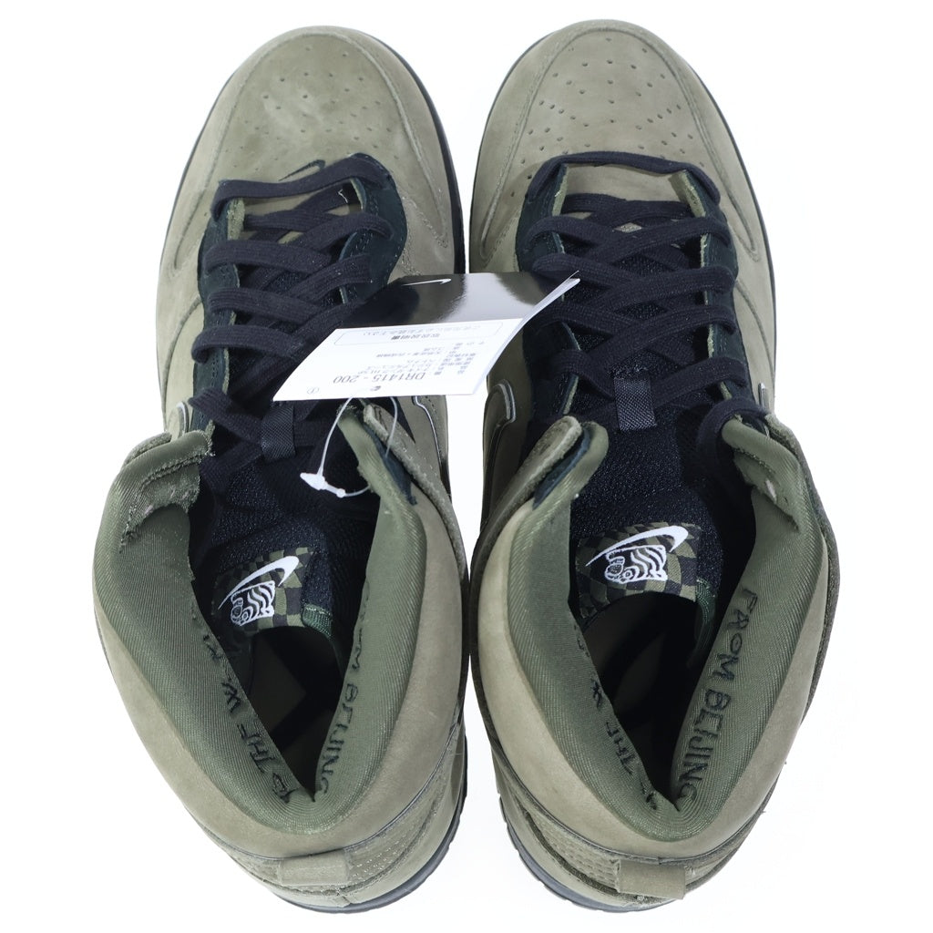 NIKE(ナイキ) ×SOULGOODS DUNK HI SP 90S DR1415-200 ソウルグッズ ダンク ハイカットスニーカー カーキ US11/29cm