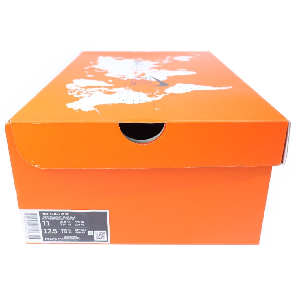 NIKE(ナイキ) ×SOULGOODS DUNK HI SP 90S DR1415-200 ソウルグッズ ダンク ハイカットスニーカー カーキ US11/29cm