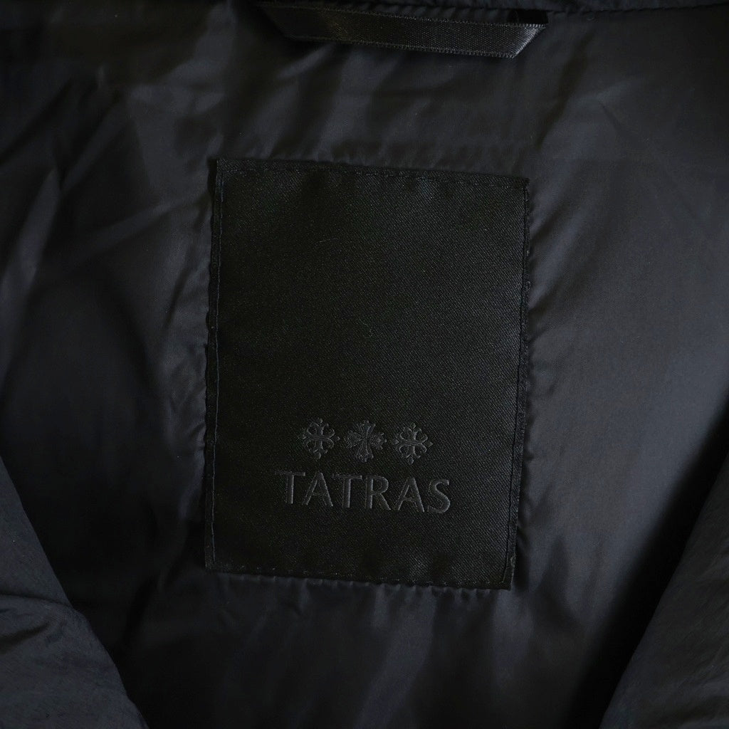 TATRAS(タトラス) POLITEAMA ポリテアマ フーデッド ロングダウンジャケット アウター レディース ブラック LTA19A4694