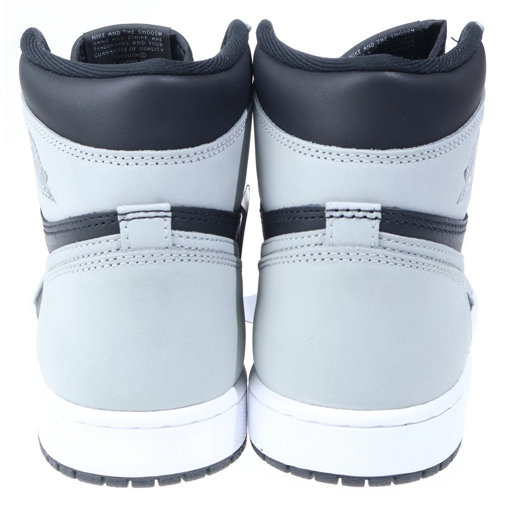 NIKE(ナイキ) AIR JORDAN 1 RETRO HIGH OG SHADOW 2.0 エアジョーダン1 シャドウ 2.0 ハイカットスニーカー ブラック/グレー US10.5/28.5cm 555088-035