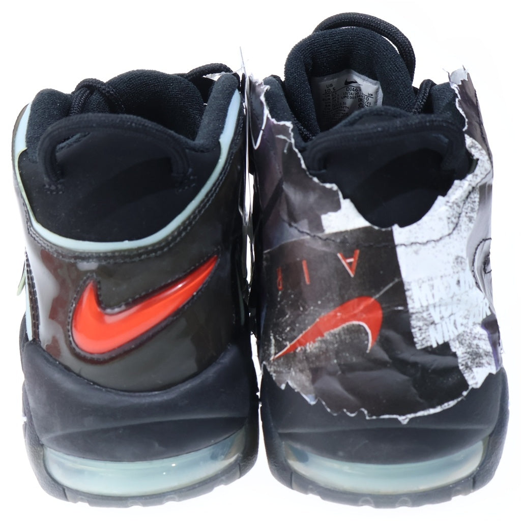 NIKE(ナイキ) AIR MORE UPTEMPO 96 MADE YOU LOOK エアモアアップテンポ メイドユールック ハイカットスニーカー ブラック US10.5/28.5cm DJ4633-010