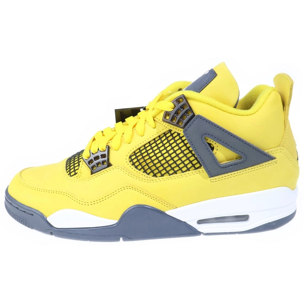 NIKE(ナイキ) AIR JORDAN 4 RETRO TOUR YELLOW エアジョーダン 4 レトロ ハイカットスニーカー ツアーイエロー US10.5/28.5cm CT8527-700