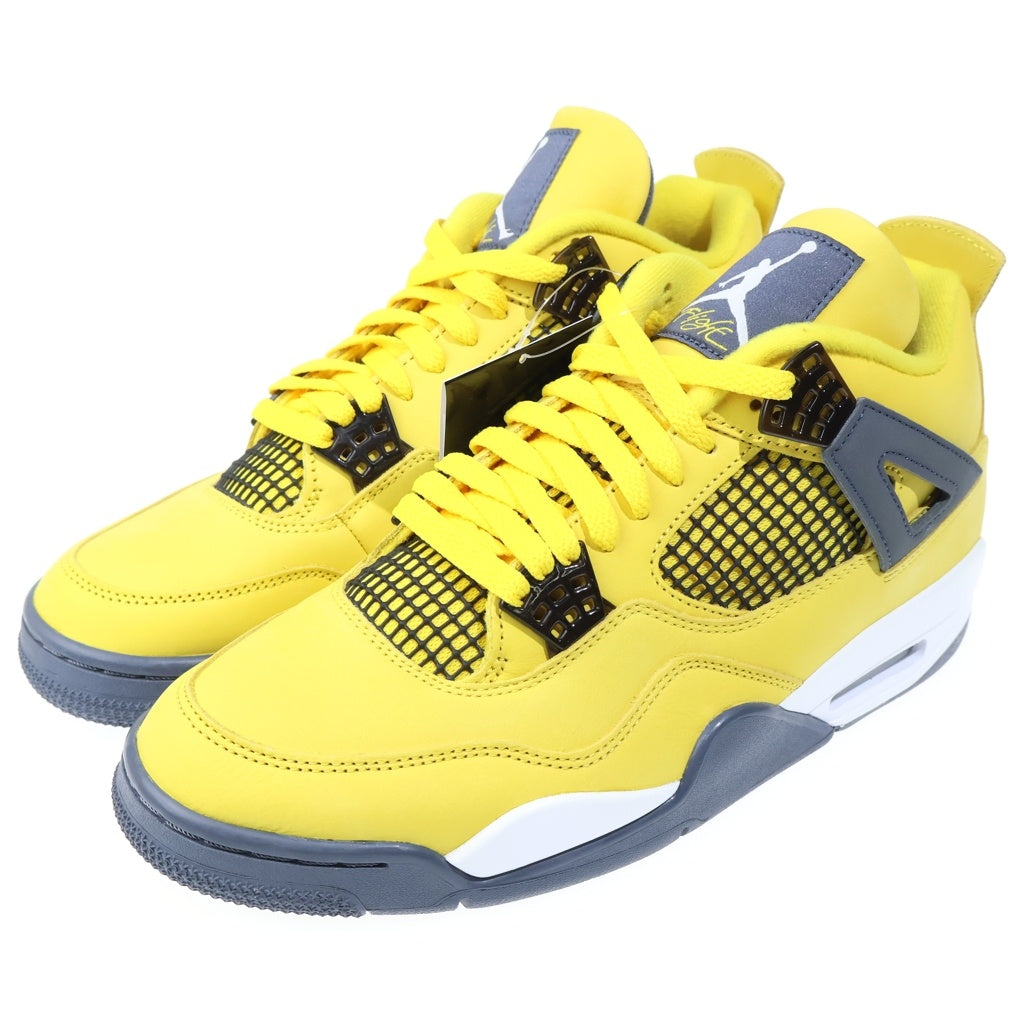 NIKE(ナイキ) AIR JORDAN 4 RETRO TOUR YELLOW エアジョーダン 4 レトロ ハイカットスニーカー ツアーイエロー US10.5/28.5cm CT8527-700