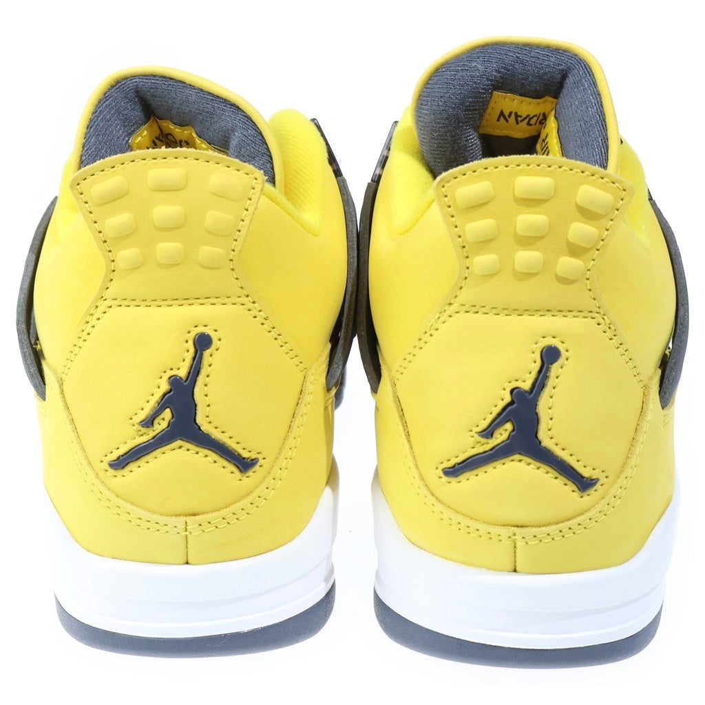 NIKE(ナイキ) AIR JORDAN 4 RETRO TOUR YELLOW エアジョーダン 4 レトロ ハイカットスニーカー ツアーイエロー US10.5/28.5cm CT8527-700