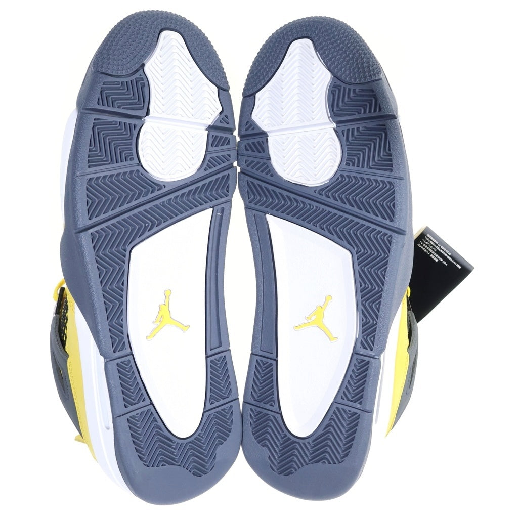 NIKE(ナイキ) AIR JORDAN 4 RETRO TOUR YELLOW エアジョーダン 4 レトロ ハイカットスニーカー ツアーイエロー US10.5/28.5cm CT8527-700